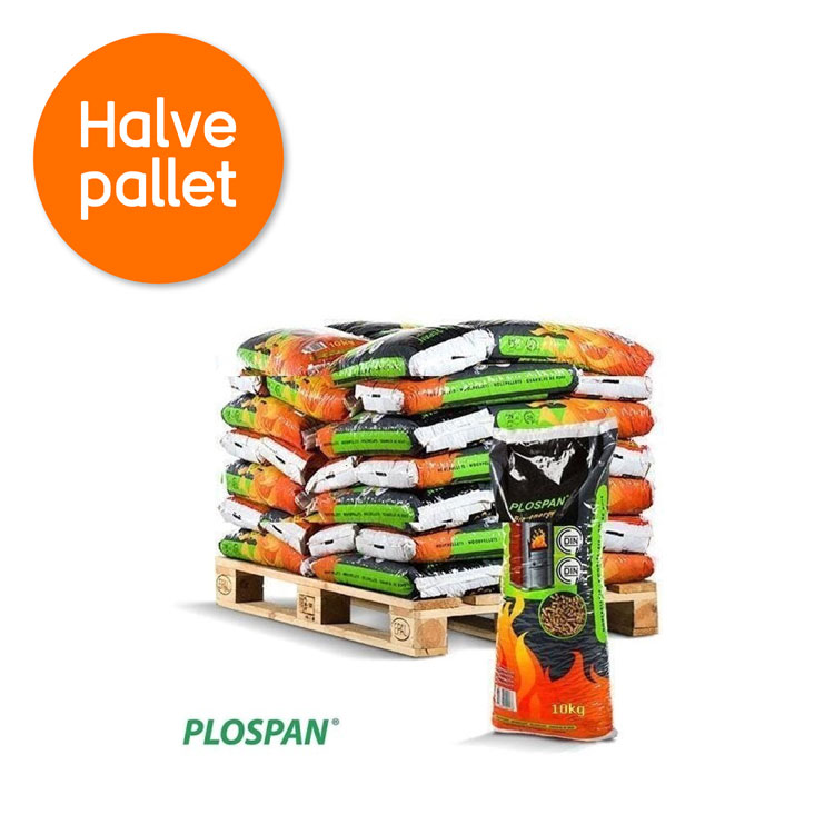 Plospan Houtpellets Bruin Zakken X Kg Kamper Kachels