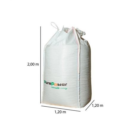 Pelletkorrels Houtpellets Pure Power Dennenhout 1000 kg Big Bag