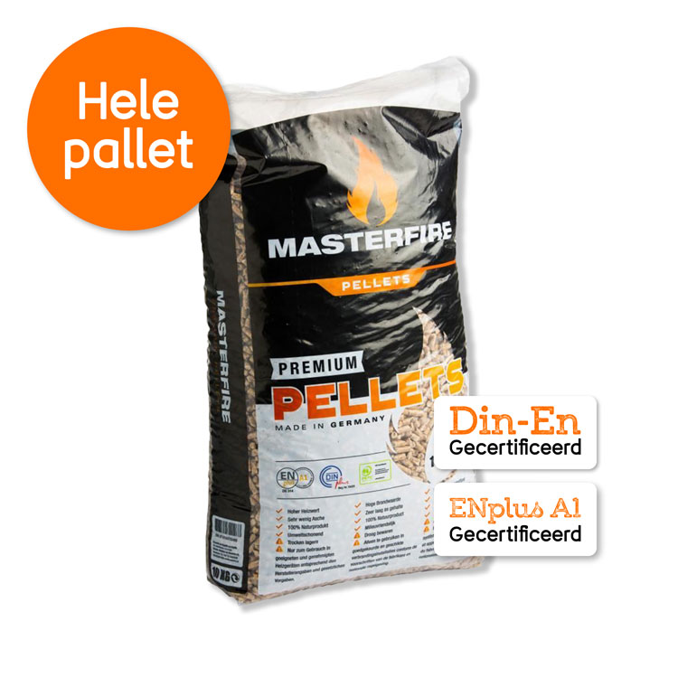 Pelletkorrels Masterfire Premium 840 kg zijaanzicht Pelletkorrels Masterfire Premium 840 kg zijaanzicht