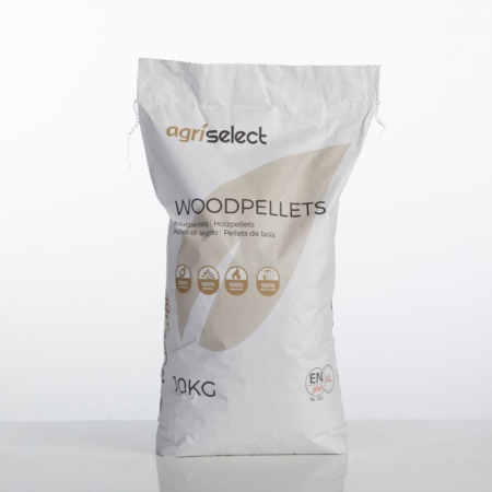 Agriselect Woodpellets 10 kg Ambiance papieren zak afbeelding 2