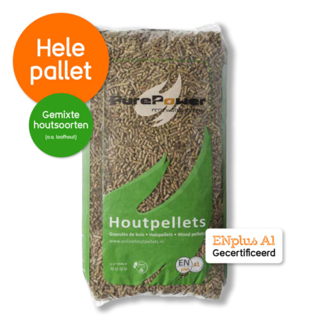 Pelletkorrels Pure Power 4 Sterren Groen voorkant