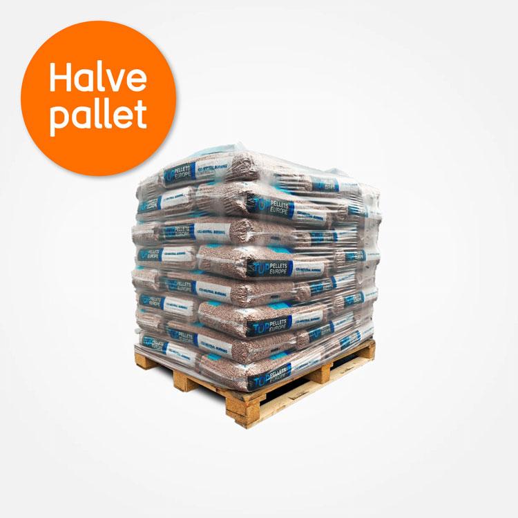 Pelletkorrels Top Pellets basis - Halve pallet Pelletkorrels Top Pellets basis - Halve pallet