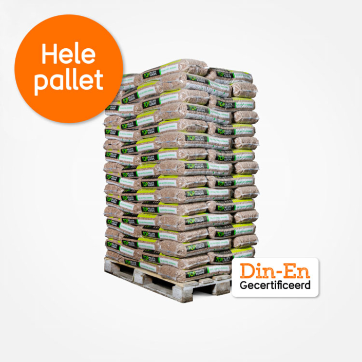 Houtpellets Top Pellets Premium Hele Pallet Kamper Kachels