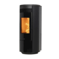 Pelletkachel Nobis A13 Round Glass Los 2